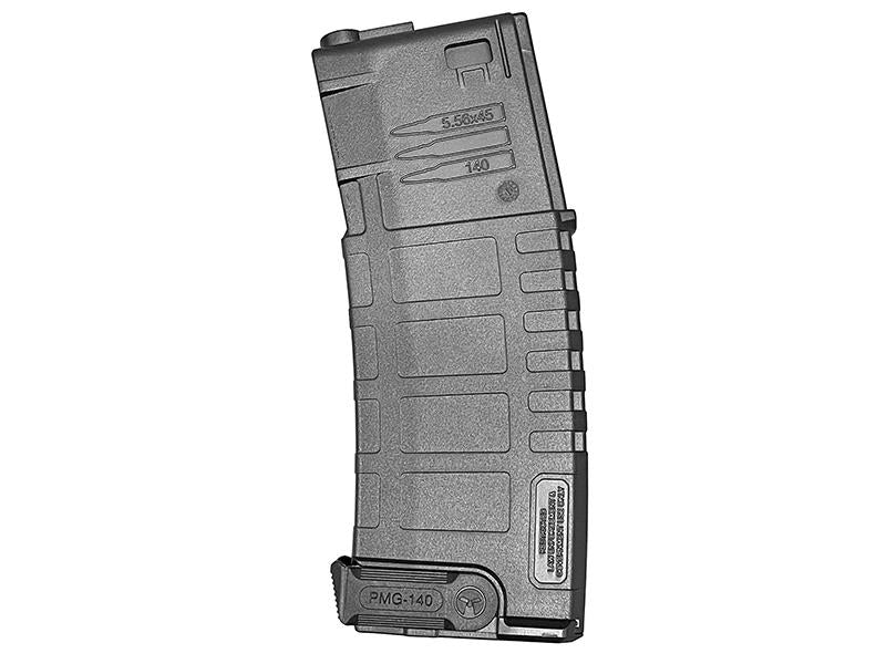 Amoeba by Ares M4 PMAG Mid-Magazine (140 Rounds - Pack of 5 - Black - AM4S-M-140-5-BK)