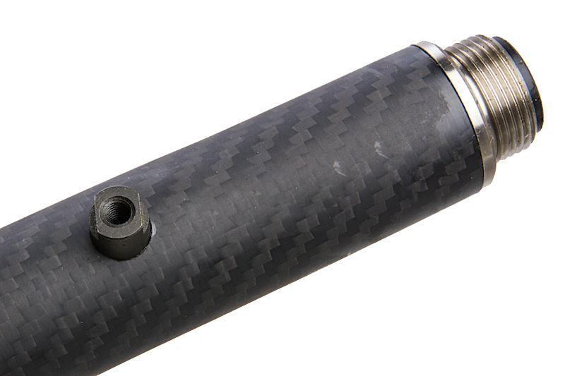Ares Amoeba Striker Series Carbon Fibre Wrapped Outer Barrel (Steel Outer Barrel - Short - 310mm - AS-OB-003-S)