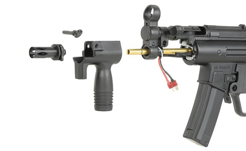 H&K MP5 PDW Full Metal AEG with Eshooter ETU GEN-2 (Umarex/Cyma - Black - CM041PDW)
