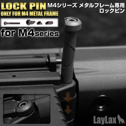 LayLax First Factory Anti-Wobble Frame Lock Pin for M4 Metal Receivers