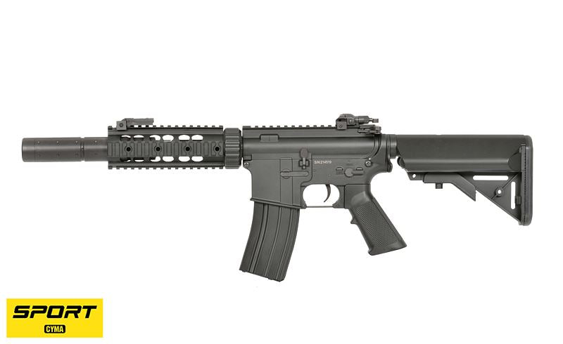 Cyma M4 AEG (Inbuilt Silencer - Black - CM513 - GEN.2)