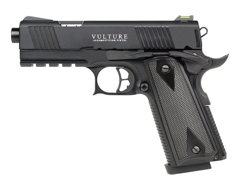 ICS BLE-VULTURE Gas Blowback Pistol (Black - BLE-011-SB)