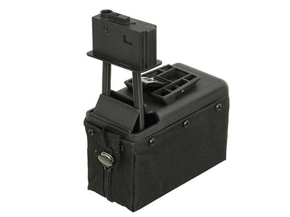 A&K M249/LMG Sound Control Box Magazine (1500 Rounds - Black)
