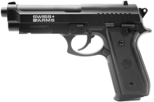 Swiss Arms 4.5mm/.177 SA92 Non-Blowback Co2 Pistol (Black - 288028)