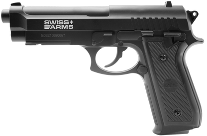 Swiss Arms 4.5mm/.177 SA92 Non-Blowback Co2 Pistol (Black - 288028)
