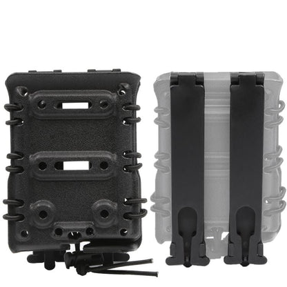 Big Foot 7.62 Magazine Pouch (Polymer - Adjustable Elasticated Retention - Black)