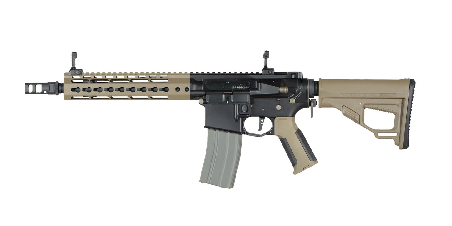 Ares Amoeba Pro (Octarms) M4 AEG 9" with EFCS Unit (Full Metal - Tan - M4-KM9-DE)