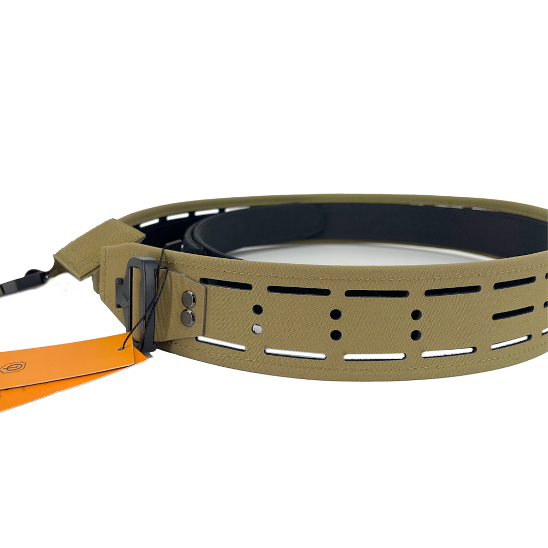 Conquer  Adapt  Belt  Platform Tan
