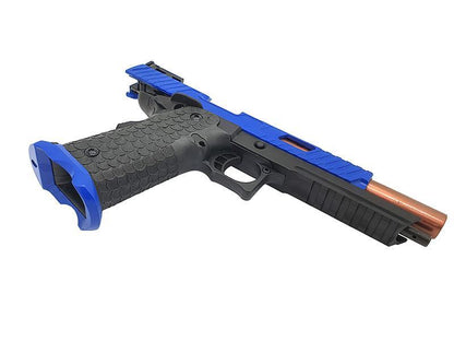 Army JW3 Baba Yaga Gas Blowback Pistol (Full Metal - Black - Two-Tone Blue)
