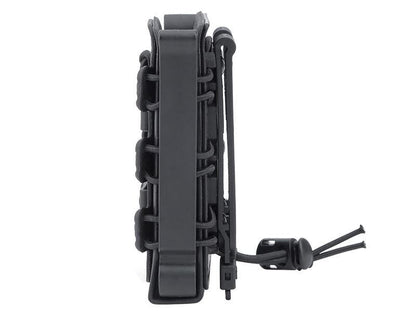 Big Foot M4/AK Fast Magazine Pouch (Polymer - Adjustable Elasticated Retention - Black)