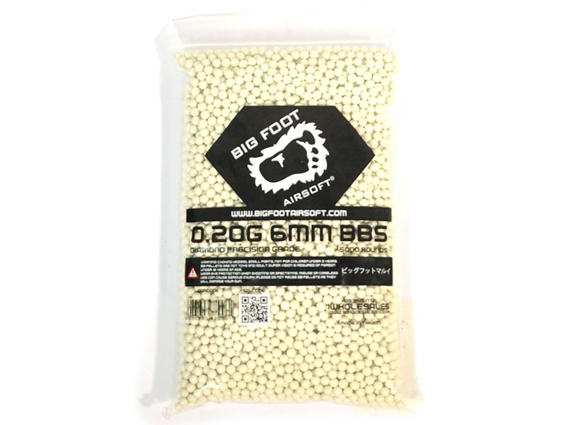 Big Foot Diamond Precision 5000 0.20G BB Pellets (1 Kilo)