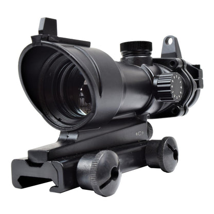 ACM Scope ACOG Dot Sight (32mm Lens with 20mm and 11mm Mounts - Black)