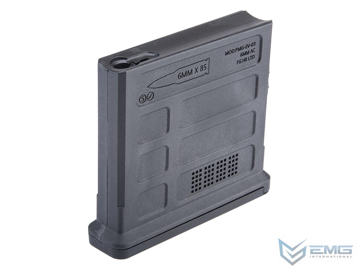 EMG Helios EV01/EV02 Series Magazine by ARES (Short - 85 Rounds - EV-MAG-003-BK)