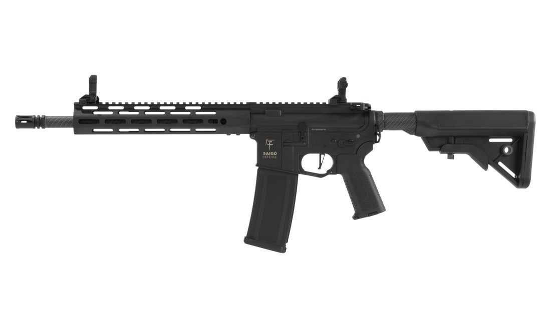 Saigo Defense AEG Shogun Gure (With 11.1v Lipo Battery and Charger - Black)