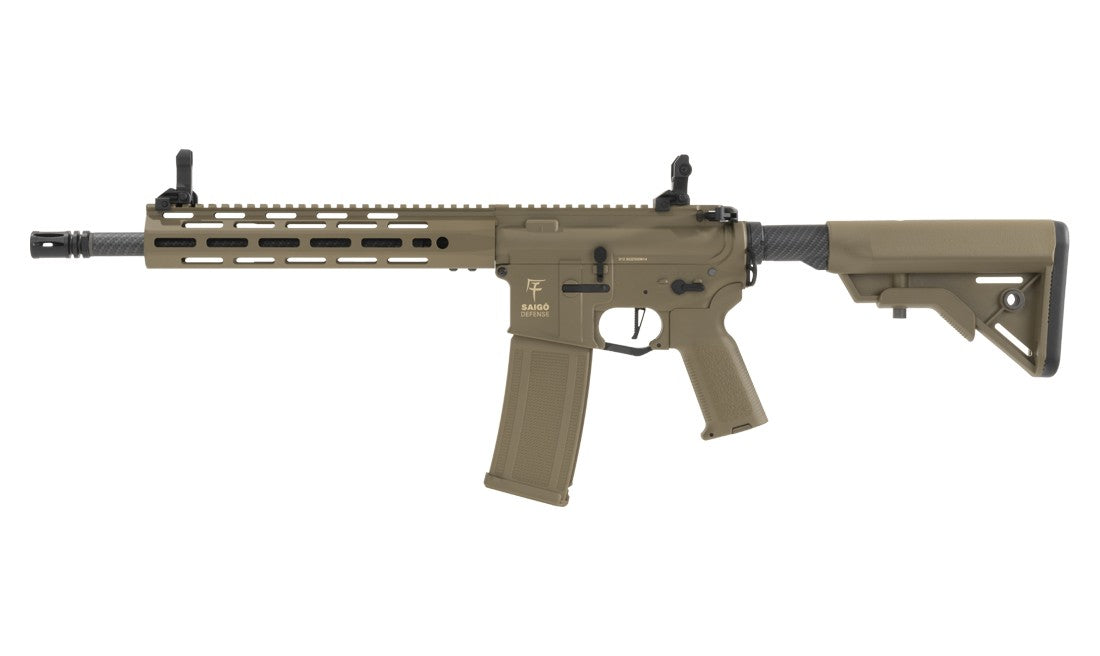 Saigo Defense AEG Shogun Gure (With 11.1v Lipo Battery and Charger - Tan)