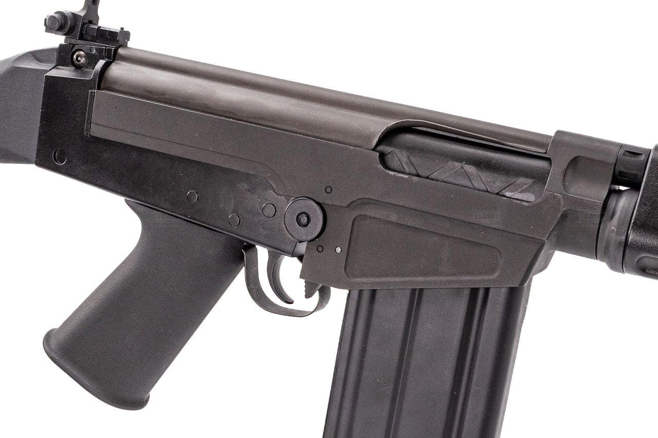 King Arms KA-AG-02 FAL Full-Length Electric Airsoft Rifle (AEG) - Black