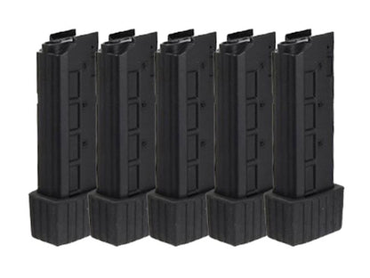 Ares APC-9 AEG SMG Magazine (5pcs Box Set - Short - 65 Rounds - Black - MAG-B-A9-S)
