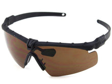 Big Foot 2.0 Framework (ANSI Z80.3) GLASSES (Black Frame - Brown Lens)