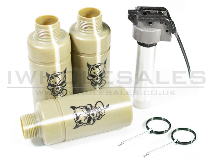 Hakkotsu Thunder Devil Grenade Complete Set (3pcs - TB-07)
