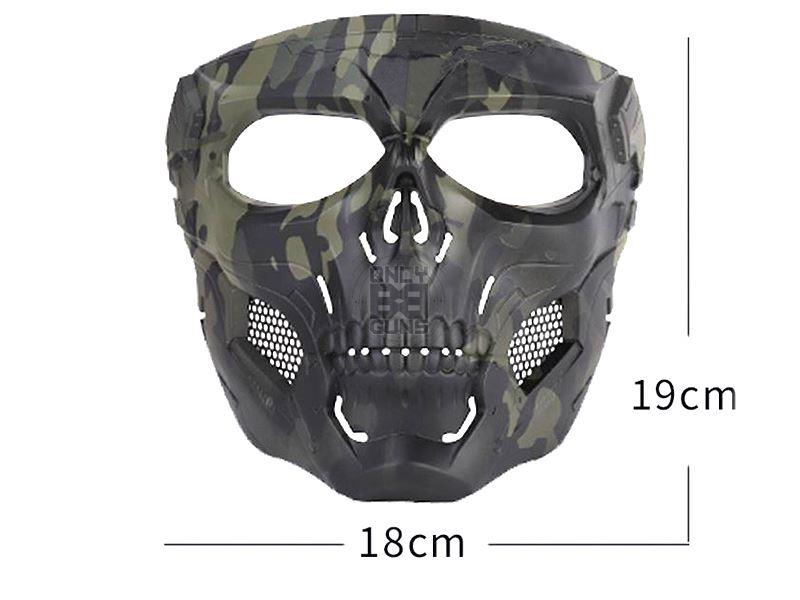 Big Foot Full Face Skull Mask (Tan)