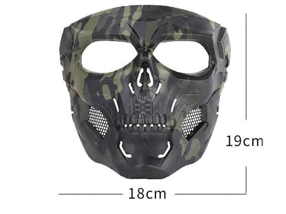 Big Foot Full Face Skull Mask (Tan)