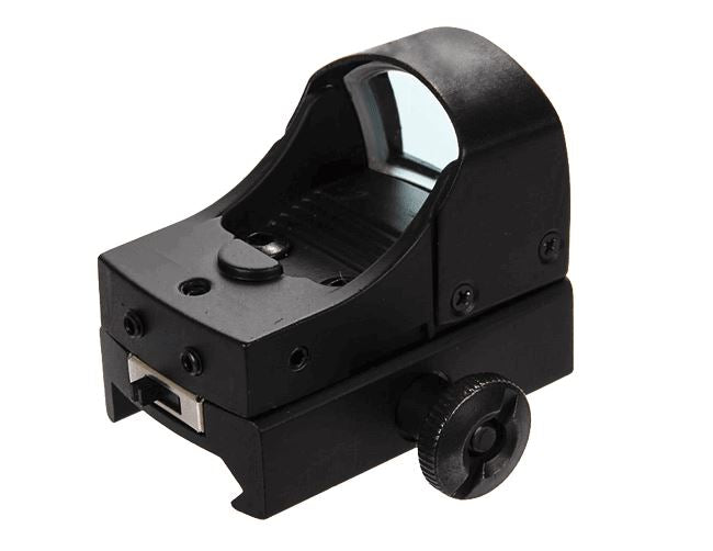 Lancer Tactical Ultra-Compact 22mm Mini Red Dot Reflex Sight - Black