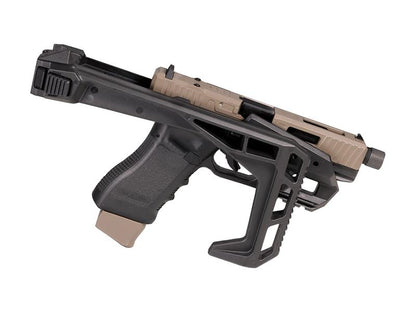 Secutor Corvus III Carbine Kit with Gladius MAGNA Co2 Blowback Pistol (Dual Tone Tan Slide & Black Kit)