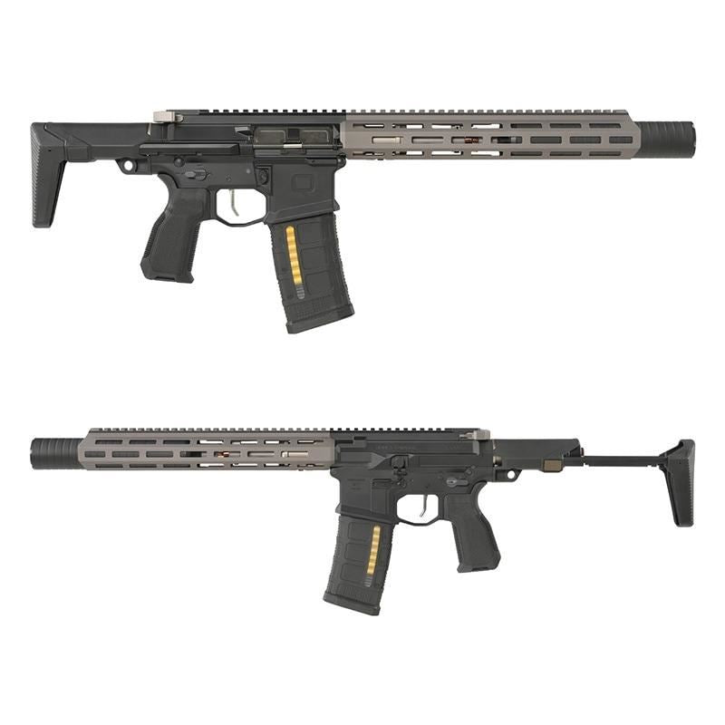 [Pre-Order] Salvo Precision 7.0 Honey Badger SD w/ PDW Stock - Gas Blowback Rifle (MWS System / Steel Bolt - S004B-02 BK)