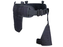 Big Foot Tactical Belt with Drop Leg Panel (Quick Release - Black)