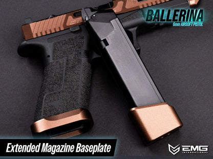 TTI JW Series Ballerina Gas Blowback Pistol (R34-3 Black - CNC - EMG/Army)