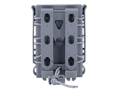 Big Foot M4/AK Fast Magazine Pouch (Polymer - Adjustable Elasticated Retention - Urban Grey)