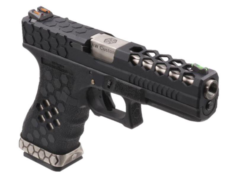 Armorer Works Custom Hex Cut GBB (AW-VX0201 - Black)