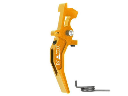 Maxx Model CNC Aluminum Advanced Speed Trigger (Style C) (Dark Earth)