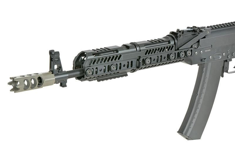 Cyma Platinum AK74 Tactical AEG Rifle with Eshooter ETU GEN-2 (Black - CM113A)