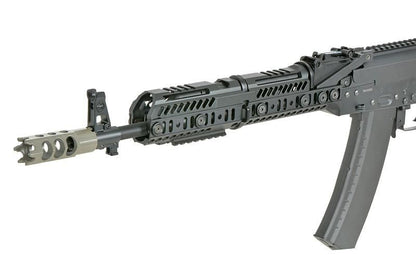 Cyma Platinum AK74 Tactical AEG Rifle with Eshooter ETU GEN-2 (Black - CM113A)