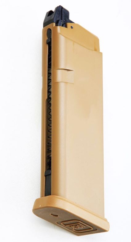 Glock G19X MOS Gas Magazine (18 Rounds - Umarex/SRC - 2.6554.2 - COY/Tan)