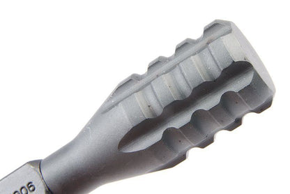 ARES Amoeba Striker Low-Profile Zinc Alloy CNC Cocking Handle (Type C) - Matte Gray (GS-CH-20)