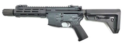 Rare Arms AR-15 7.5" Compact SBR Gas Blowback Rifle - Blast Shield - Black (S-AR-003A)