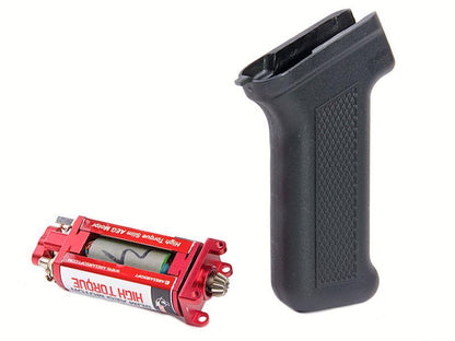 Ares Slim Pistol Grip for AK with High Torque Slim AEG Motor (Black - PG-M-002-BK)