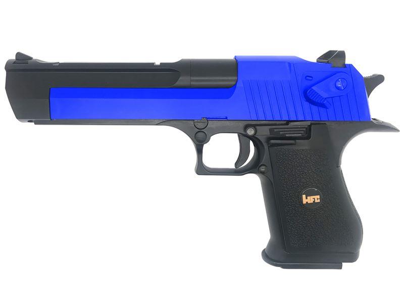 HFC HG-195 Israeli GBB Pistol (Black - HG-195B - BLUE)