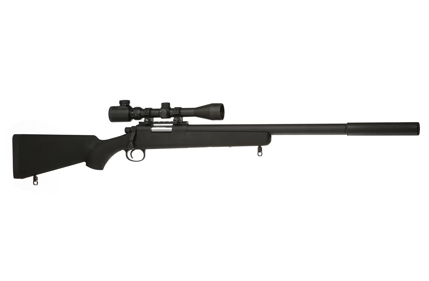 JG VSR BAR10 G Spec Sniper Rifle with Silencer and Hunter Scope (JG367S)