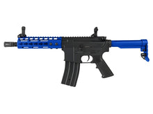 Golden Eagle 7" Keymod RIS AEG (Full Metal Handguard - AEG - F6637) (Blue)