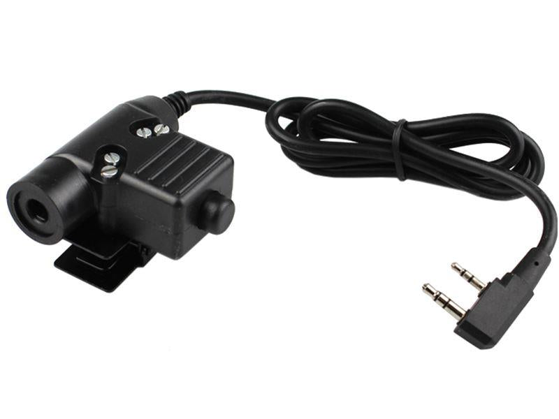 Big Foot U94 PTT (Kenwood Jack - Black)