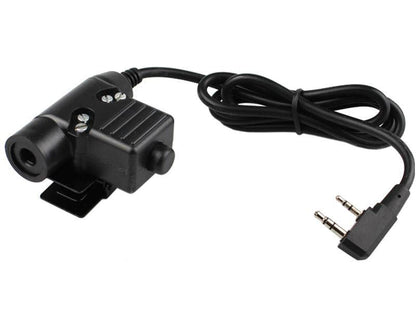 Big Foot U94 PTT (Kenwood Jack - Black)