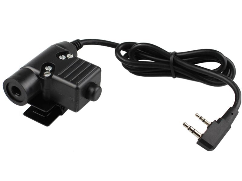 Big Foot U94 PTT (Kenwood Jack - Black)
