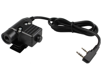 Big Foot U94 PTT (Kenwood Jack - Black)