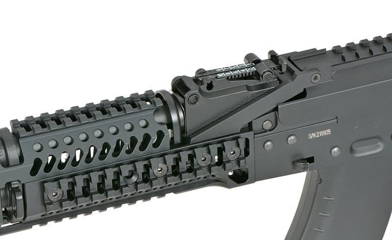 Cyma Platinum AKM Tactical AEG Rifle with Eshooter ETU GEN-2 (Black - CM113)