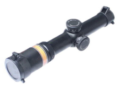 Black Owl Gear 1.5-6x24 Optic Fibre Scope (BO-SSC3201-BK - Red - Black)