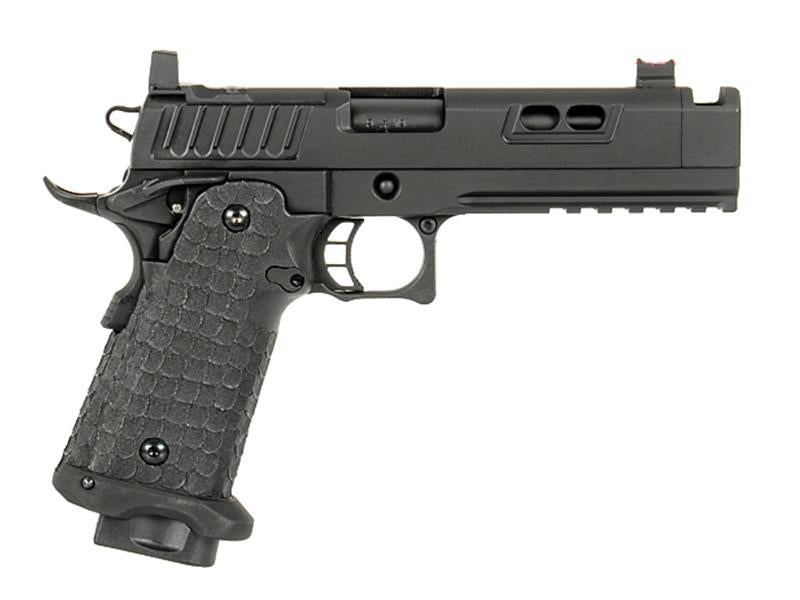 Army Custom Hi Cappa  Gas Blowback Pistol (R604 - Black)