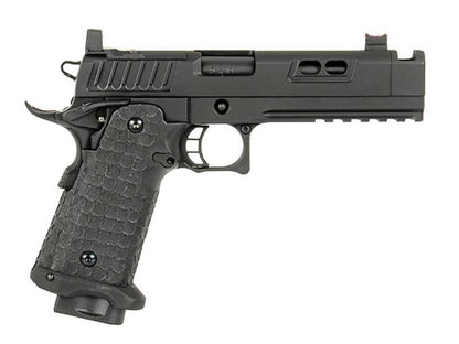 Army Custom Hi Cappa  Gas Blowback Pistol (R604 - Black)